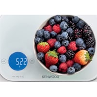 Picture of Kenwood 1G-8Kg Capacity Digital Kitchen Scale with 6 Weighing Units, White