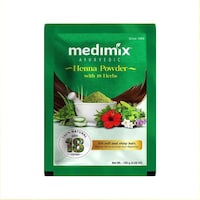 Medimix 18 Natural Herbs Henna Powder, 400g - Box of 24