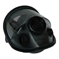 Picture of North by Honeywell 5400 Series Full Facepiece Air Purifying Respirator, 54001, Black