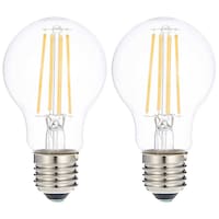Picture of Osram LED Bulb, 7W, E27, Warm White - Pack of 2