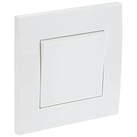 Picture of Schneider Electric Vivace 2 Way Plate Switch, 16AX, White
