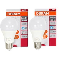 Picture of Osram E27 LED Bulb, 8.5W, White - Pack of 2 Pcs