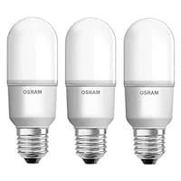 Picture of Osram E27 LED Stick Bulb, 10W, 2700K, 230V, Warm White - Pack of 3 Pcs