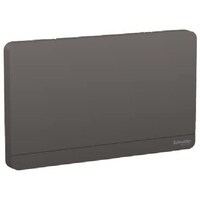 Schneider Electric AvatarOn Blank Plate, Dark Grey, E8330TX_DG