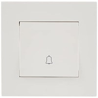 Picture of Schneider Electric Retractive Door Bell Switch, 10A, White