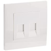 Picture of Schneider Electric Vivace RJ-45 Jack Wallplate with Shutter