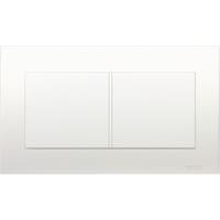 Picture of Schneider Electric Twin Gang Blank Plate, White, KBT30
