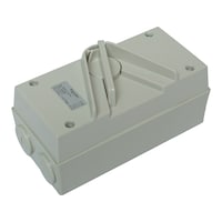 Picture of Schneider Kavacha Surface Mount Single Pole Isolating Switch IP66, WHS35, 35A, 250V, Grey