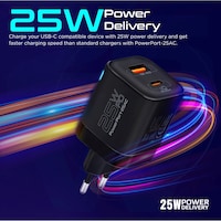 Picture of Promate USB-C Power Delivery AC Wall Charger