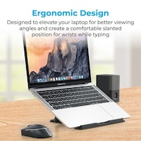 Picture of Promate Aluminum Multi-Level 17Inch Laptop Stand