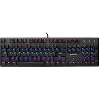 Picture of Rapoo VPRO Wired Backlit Gaming Keyboard, V500SE - Black