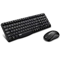 Picture of Rapoo Wireless Keyboard and Mouse Combo, X1800S - Black