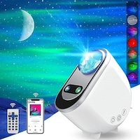 Sandokey 3 In 1 LED Galaxy Star Projector with Bluetooth Speaker