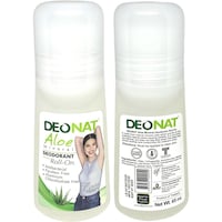 Deonat Aloe Mineral Deodorant Roll-On, 65ml