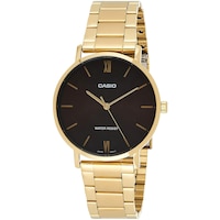 Picture of Casio Gold Stainless Steel Watch for Men, MTP-VT01G-5BUDF, Gold