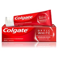 Colgate Fluoride Optic White Sparkling Mint Toothpaste, 75ml