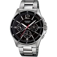 Picture of Casio Men's Dial Stainless Steel Band Watch, MTP-1374D-1AVDF