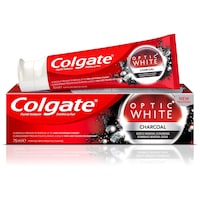 Colgate Toothpaste Optic White Charcoal, 75ml
