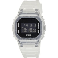 Picture of Casio G-Shock Digital Watch with Resin Band, DW-5600SKE-7DR, Clear