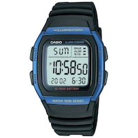 Picture of Casio Youth Digital Black Dial Men's Watch, W-96H-2AVDF (D055), Black & Grey