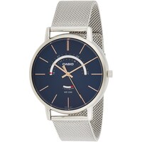 Picture of Casio Blue Dial Stainless Steel Mens Wrist Watch, MTP-B105M-2AVDF