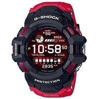 Picture of Casio Men's Digital World Time Watch, Black & Red