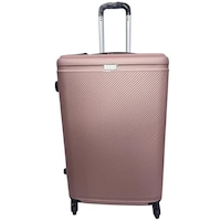 Golden Trip Lightweight Suitcase with Spinner Wheels, 28inch, Rose Gold