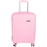 Picture of Concepts Bags ABS Lightweight Luggage with Spinner Wheels, 20inch, Pink