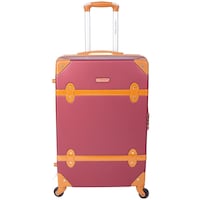 Picture of Concept Bags ABS Vintage Design Luggage Case, 24inch, Maroon
