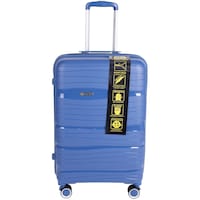 Picture of Concepts Bags ABS Lightweight Luggage with Spinner Wheels, 24inch, Dark Blue