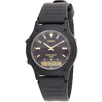 Picture of Casio Analog-Digital Display & Resin Strap Watch for Men, AW-49HE-1AVUDF