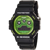 Picture of Casio G-Shock Digital Green Dial Resin Band Watch for Men, DW-5900TS-1DR