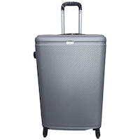 Picture of Golden Trip Lightweight Suitcase with Spinner Wheels, 28inch, Silver