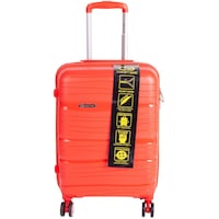 Picture of Concepts Bags ABS Lightweight Luggage with Spinner Wheels, 20inch, Orange