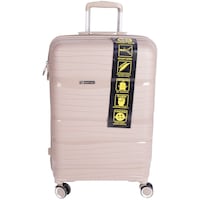Picture of Concepts Bags ABS Lightweight Luggage with Spinner Wheels, 24inch, Champagne