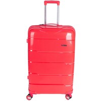 Picture of Fashion ABS Hard Shell Luggage Trolley, 28inch, Red