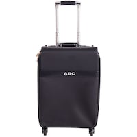 Picture of ABC Stylish Lightweight Travel Luggage Trolley, 21inch, Black
