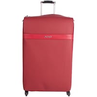 Picture of ABC Stylish Lightweight Travel Luggage Trolley, 29inch, Red