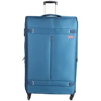 Picture of Saw & See Lightweight Durable Travel Luggage Trolley, 20inch, Blue