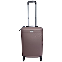 Golden Trip Lightweight Suitcase with Spinner Wheels, 20inch, Rose Gold