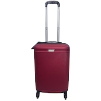 Golden Trip Lightweight Suitcase with Spinner Wheels, 20inch, Red