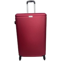 Golden Trip Lightweight Suitcase with Spinner Wheels, 32inch, Red