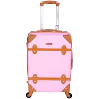 Picture of Concept Bags ABS Vintage Design Luggage Case, 20inch, Pink
