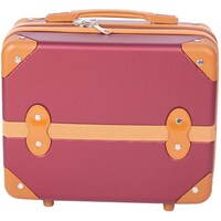 Concept Bags ABS Vintage Design Beauty Case, 14inch, Maroon