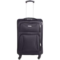 Picture of Concept Bags Suitcase with Spinner Wheels & Lock Set, 24inch, Black