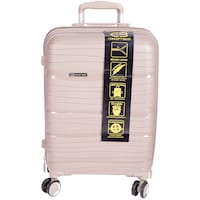 Picture of Concepts Bags ABS Lightweight Luggage with Spinner Wheels, 20inch, Champagne
