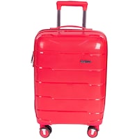 Picture of Fashion ABS Hard Shell Luggage Trolley, 20inch, Red