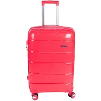 Picture of Fashion ABS Hard Shell Luggage Trolley, 24inch, Red