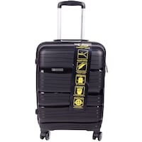 Picture of Concept Bags Fashion ABS Hard Shell Luggage Trolley, 24inch, Black