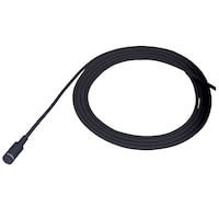 Sony Electret Condenser Lavalier Microphone, ECM77B, Black